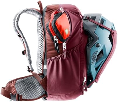 Sac à Dos Deuter Bike I 18 SL – Femme, Rouge/violet, 18L, Avec Housse De Pluie