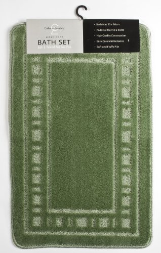 Catherine Lansfield Armoni Bath Set Biscuit