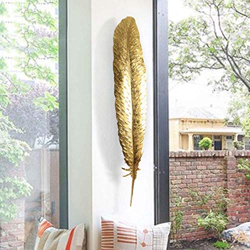 Pluma de hierro decorativa para dar vida a paredes vacías de habitaciones