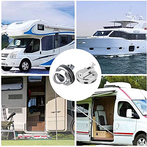 2 Pezzi Portello a Filo Barca, Flush Pull Hatch