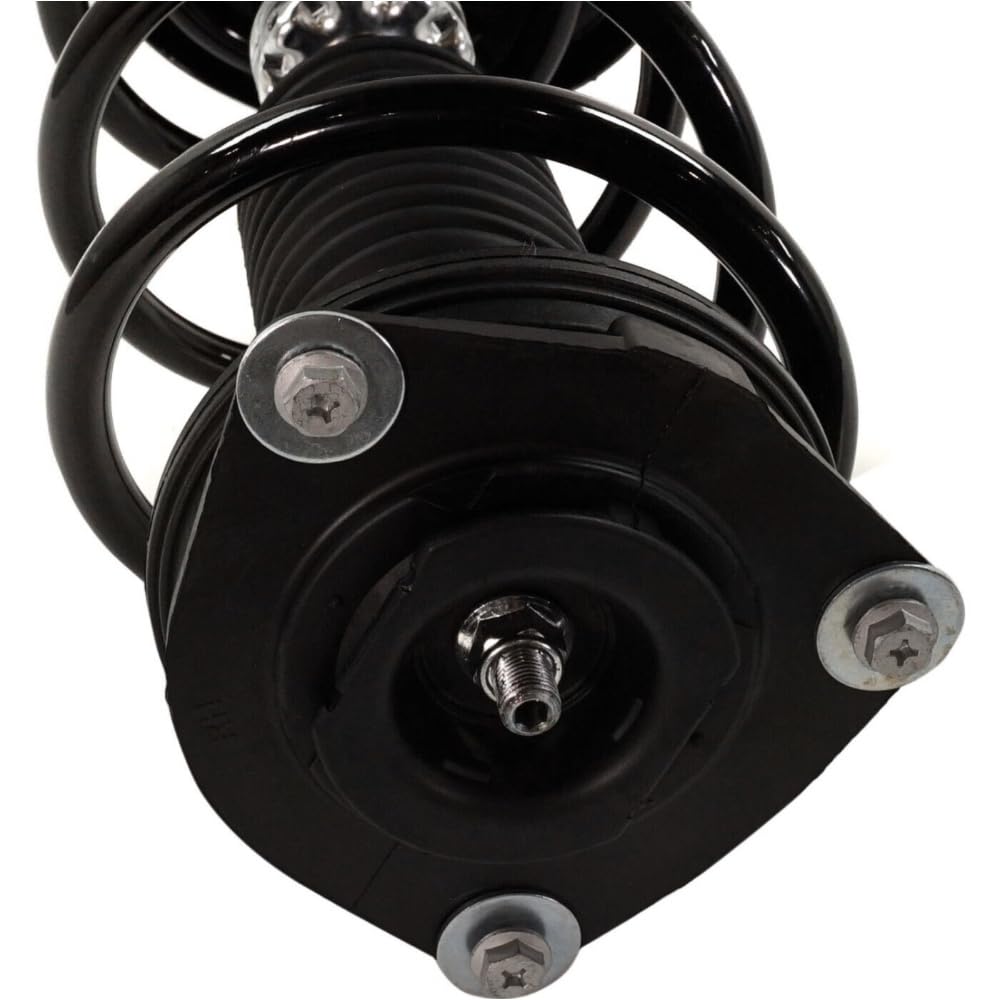 KHFAXTYK Suspension Shock Absorber and Strut Assembly Front Right Passenger Side Black Non-Adjustable Twin-Tube Gas Charged FWD for Nissan for Rogue 2.5L 2008-2012