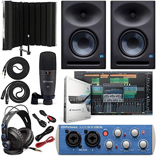 Presonus AudioBox 96 Audio Interface Studio Bundle with