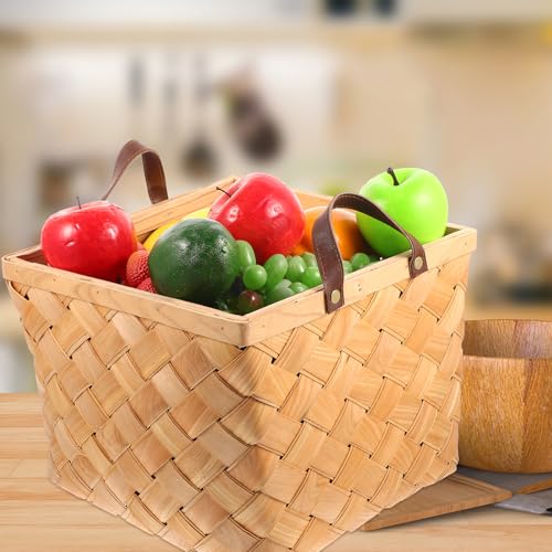 Cesta tejida resistente y ligera para verduras: orden eficiente con gran capacidad 7