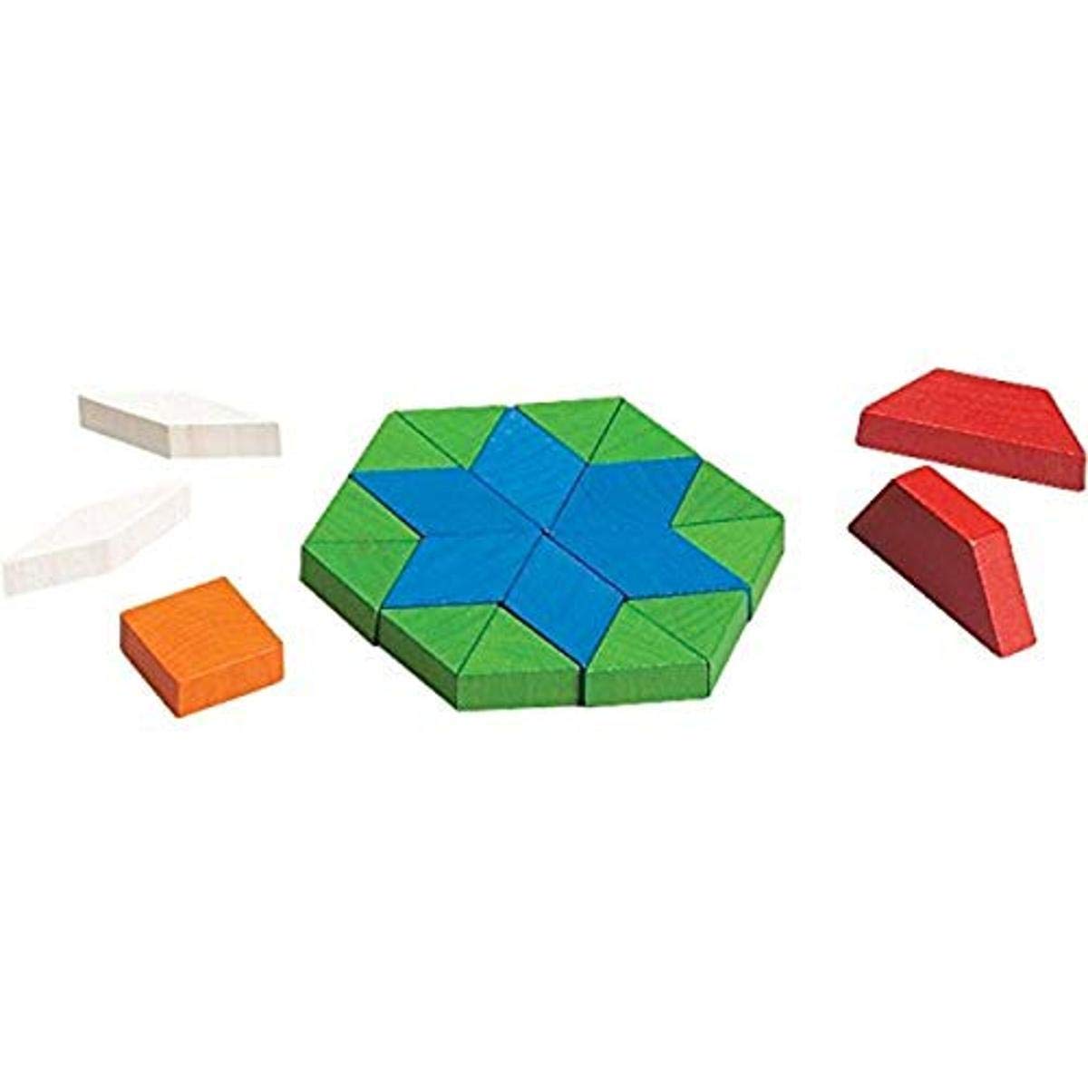 Didax Educational Resources, Set of 250 Pattern Blocks, Wooden, 250, Multi (211307)