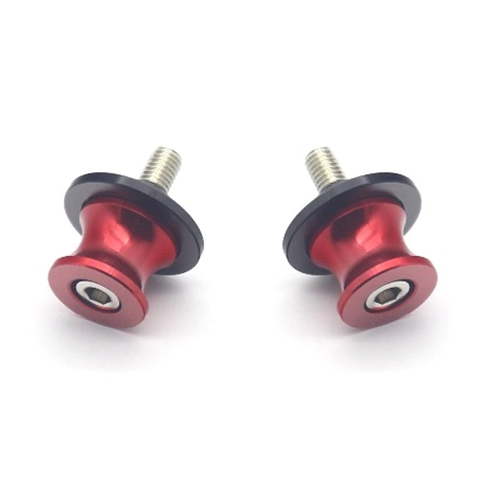 Spools swingarm pour Kawasaki Ninja ZX6R ZX9R et ZX14R en alu rouge