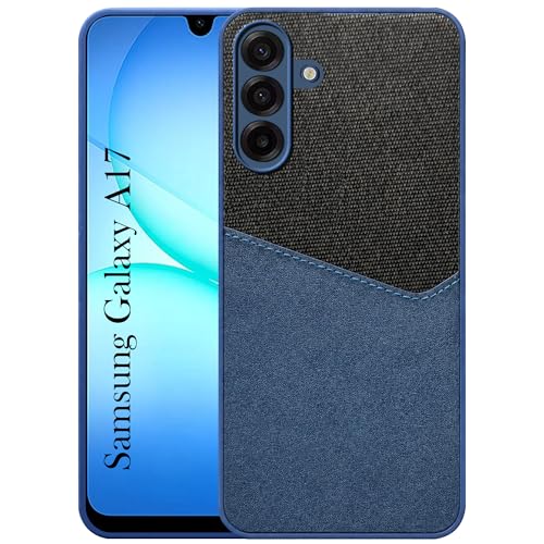 Image of Jkobi Back Cover Case for Samsung Galaxy A17 | Samsung F17 | Samsung M17 5G (Dual PU Leather Stitch | Professional Minimalist | Soft and Flexible)