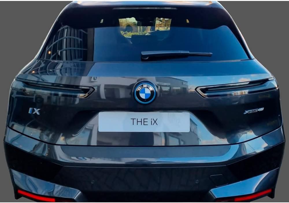 RGM ABS Rear Bumper Protector Compatible with BMW iX (I20) Including 'M' Sport & 'M' 2022 Onwards Black