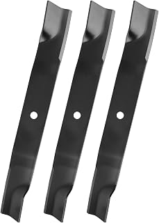 09081200 03253900 60 Inch High Lift Lawn Mower Blades 20-1/2"L, 3 Pack