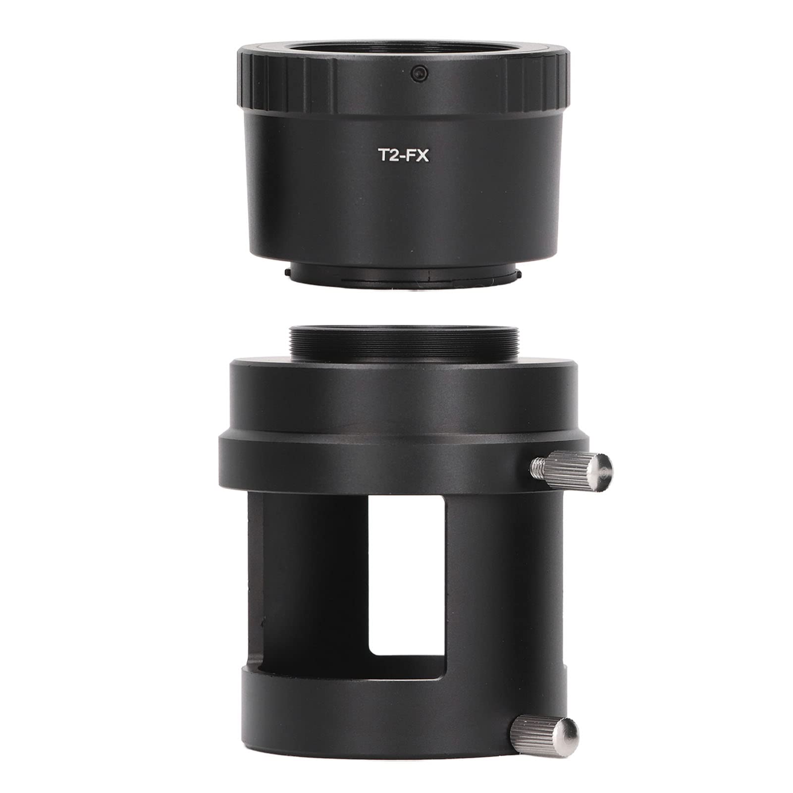 aqxreight Tubo Adattatore per Telecamera per Cannocchiale con T2 per Fotocamere Mirrorless FX M42x0,75 Altezza Filettatura 67 80 Mm Design Cavo in Lega di Alluminio per Birdwatching Fotografia