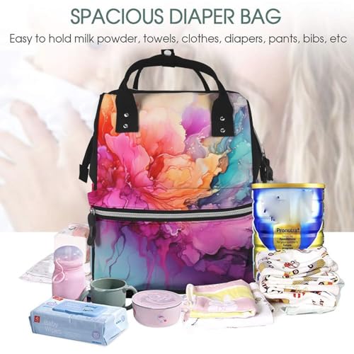 Sac à dos à langer grande capacité pour maman active