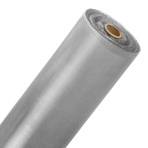 ONPIRA® Fliegennetz Metall Meterware 80vm Breite aus Aluminium –...