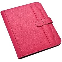 Arpan A4 Hot Pink Conference Folder Portfolio Soft Padded Cover With Calculator & Pad