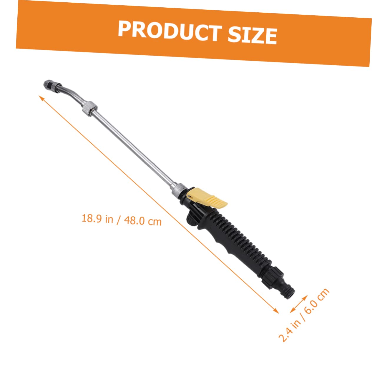 VICASKY Detachable Tip Pressure Washer Wand Garden Water Sprayer Car Cleaning Wand Water Adjustment Valve