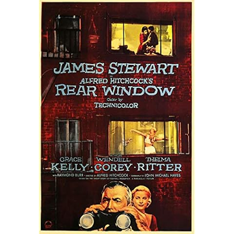 American Gift Services - Rear Window Vintage Alfred Hitchcock Movie Poster - 24x36 Cover