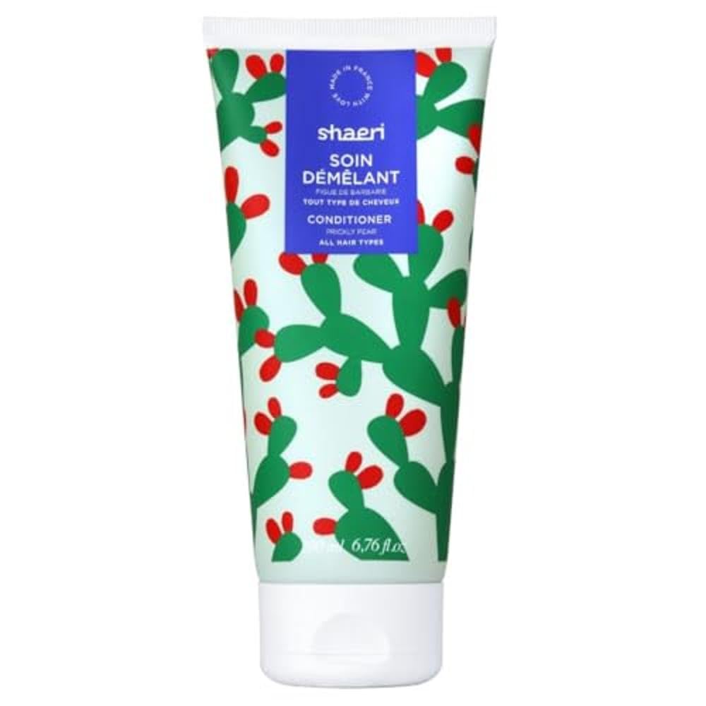 Shaeri - Soin Démêlant 200 ml - Pour tous types de cheveux - Hydratation tout en douceur - Répare et Démêle - Formule Sans Silicone - Vegan et Naturel - Tube recyclé et recyclable