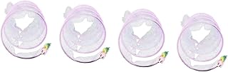 FRCOLOR 4 Peças Túnel Dobrável Para Gatos Túnel De Brincar Para Gatos Túnel Interativo Para Gatos Túneis Dobráveis Para Gatos Túnel Dobrável Para Gatos Tubo Dobrável Para Gatinhos