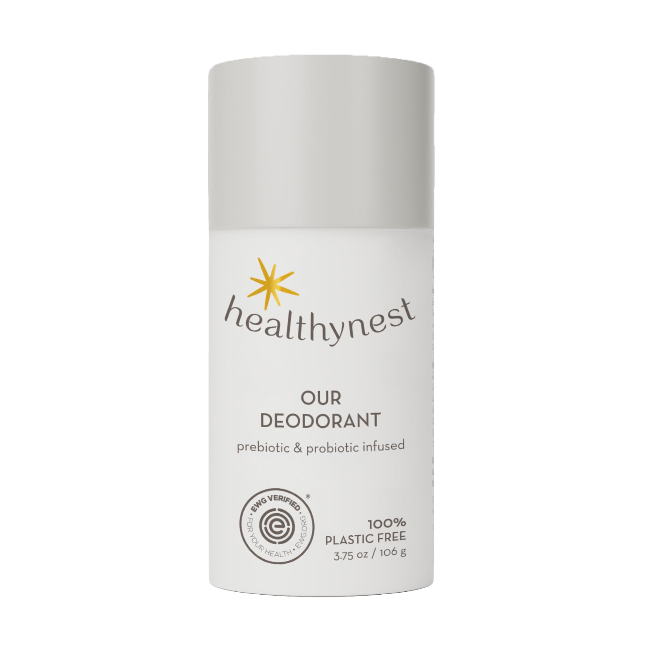 HealthyBaby Our Deodorant - Pregnancy Safe Deodorant for Women - Infused with Pre-and-Probiotics - Supports Healthy Skin - Supports Healthy Microbiome - Sensitive Skin Friendly - 3.75 oz