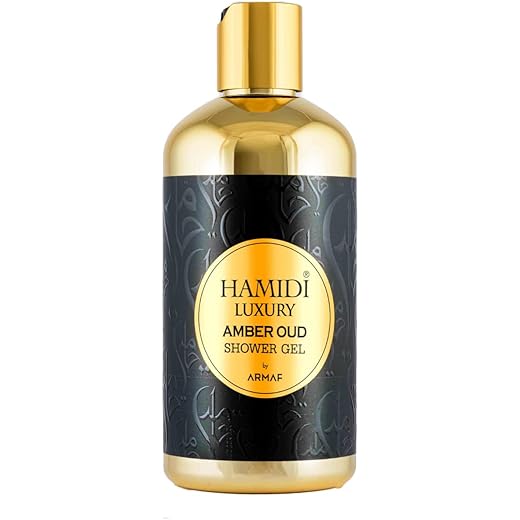 Hamidi Amber Oud Shower Gel - Hydrating 500ML