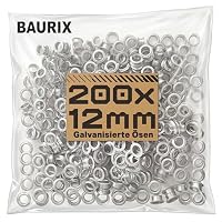 BAURIX – BAURIX® 200 Ösen Ø12 mm für TALOS – nur Ösen, Planen & Marki