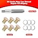 JMMRRR Oil Drain Plug Tap Thread Repair Kit M13 x 1.5MM Oil Pan Screws Rethread Tool Oil Drain Plug Thread Repair Tool Kit