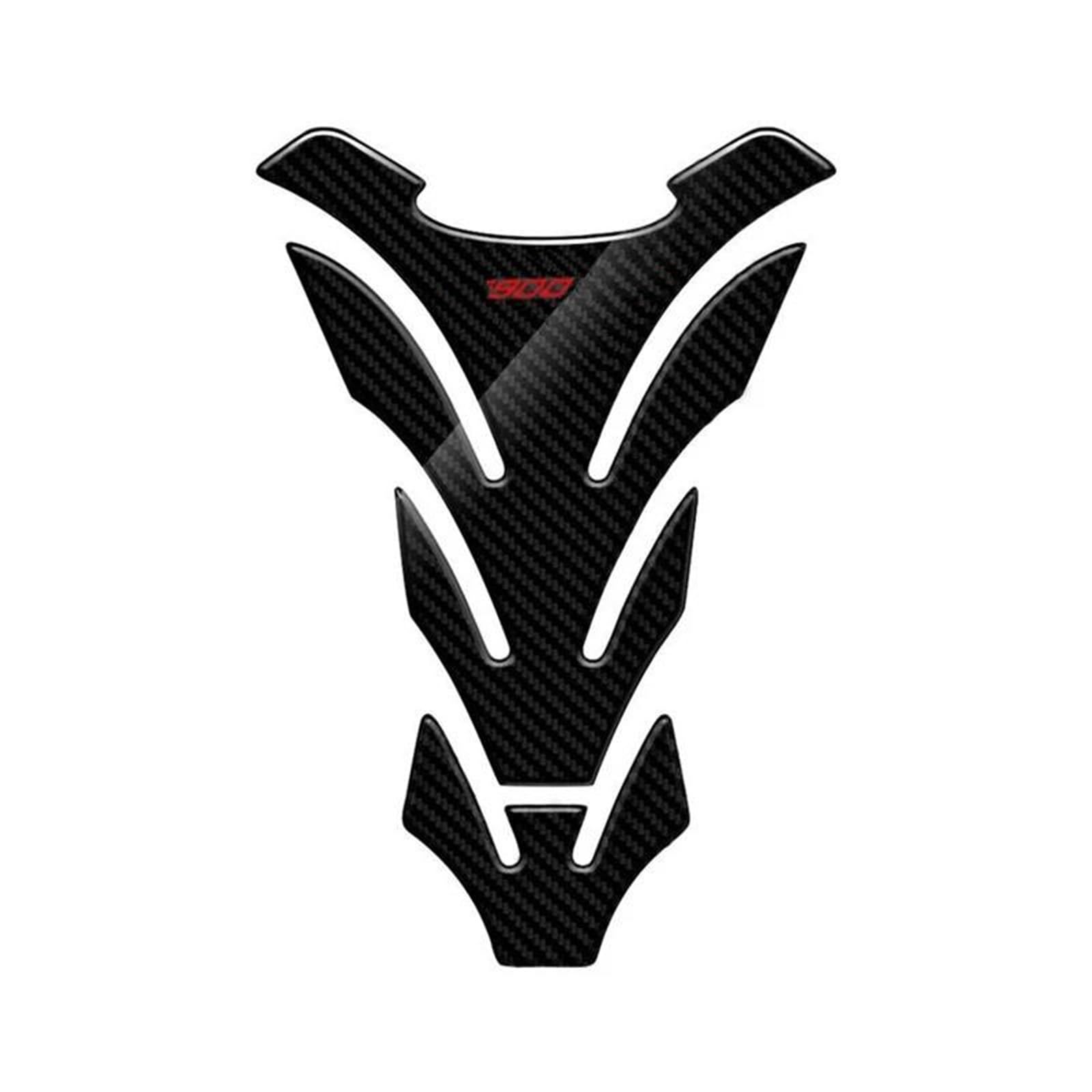 Dtsgcx Color1 Carbon Fiber Motorcycle Fuel Tank Pad Cover Protector Decal Stickers For F900xr F900 Xr F 900(Color1)