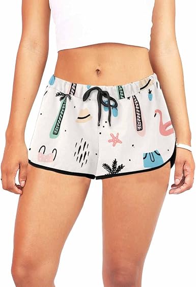 InterestPrint Palm Tree Bikini Hat 