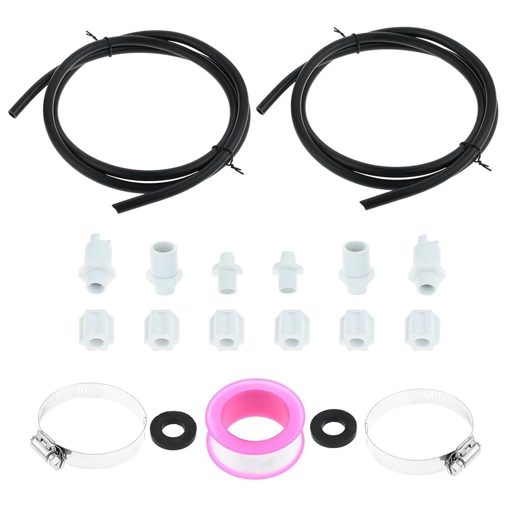 Ctrlzs Offline Feeder Connection Kit With Saddle Clamp Chlorinator Feeder Hose Tubing Part For Cl200 Cl220 Offline Pool Feeder