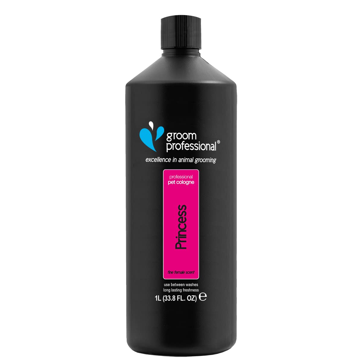 Groom Professional Perfume para perros Princess – Perfume para perros en aerosol – Perfume fresco para perros contra el olor – Perfume para perros – Contiene extractos de manzanilla para calmar la