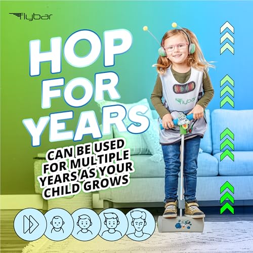 Image of Flybar My First Foam Pogo Jumper for Kids Fun and Safe Pogo Stick for Toddlers, Durable Foam and Bungee Jumper for Ages 3 and up, Supports up to 250lbs, Robot