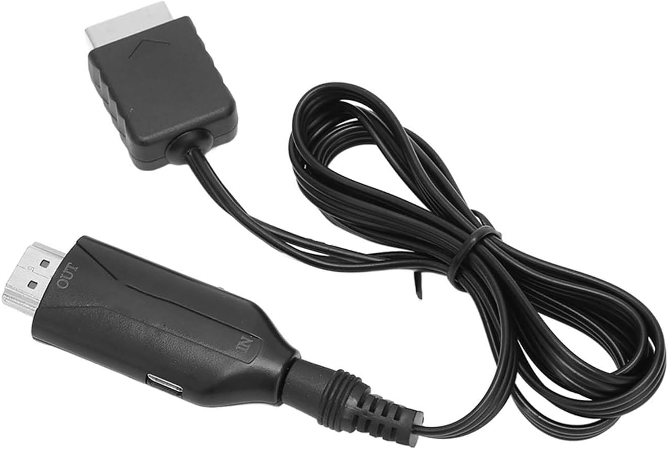 HDMI Cable for PS2 PS1 Console, for PS1/for PS2 to HDMI AV Cable, for PS2 to HD