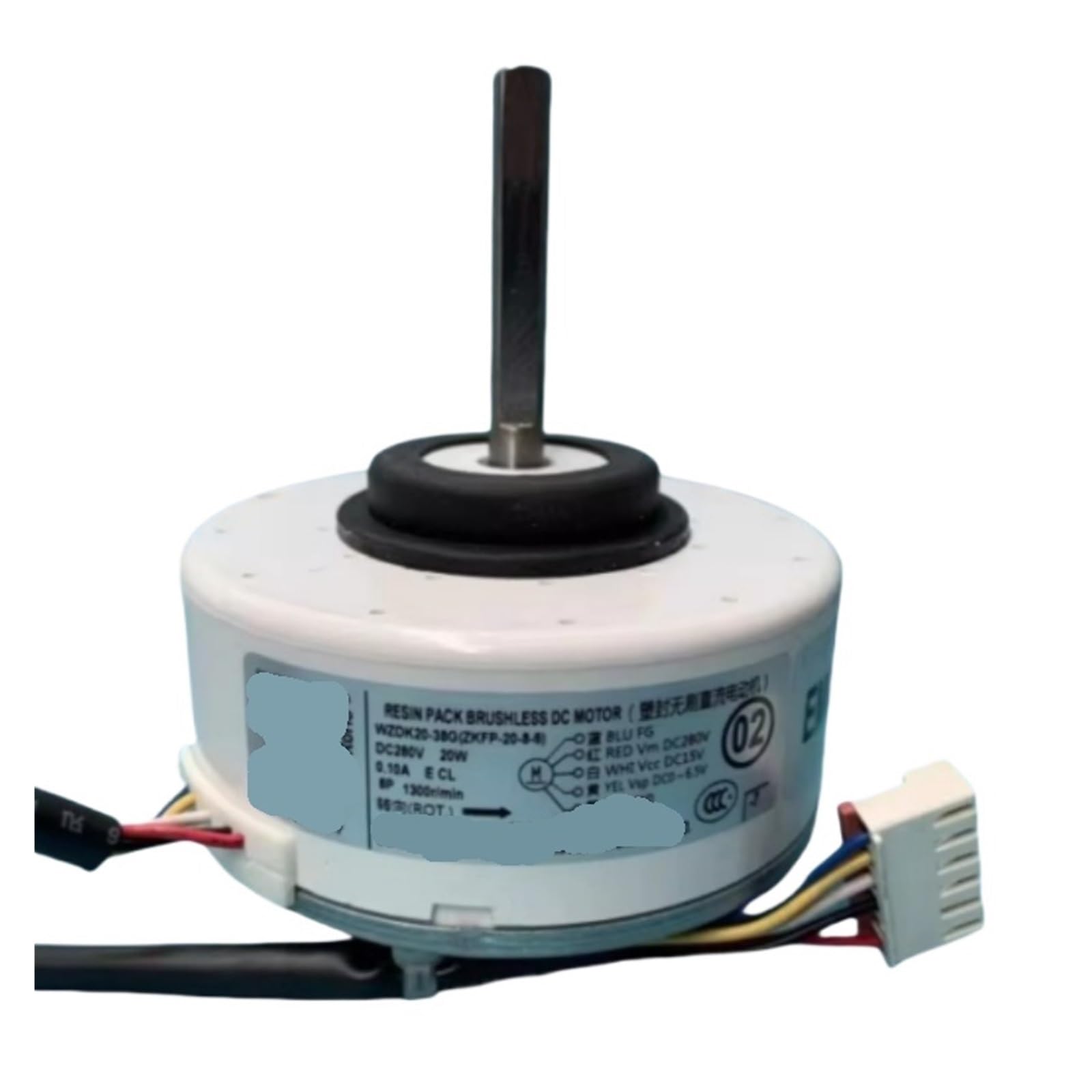 20 W WZDK20-38G (ZKFP-20-8-6) Inverter-Klimaanlagenmotor, kompatibel for Midea, Ersatz for bürstenlosen DC-Lüftermotor for Klimaanlagen