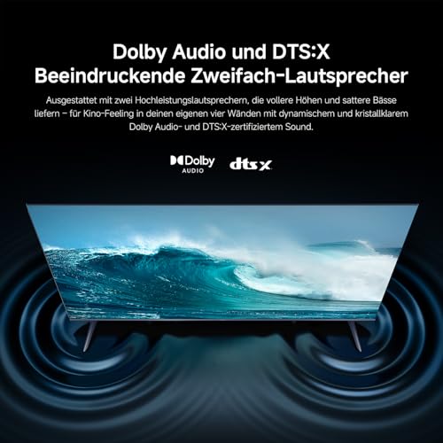 XIAOMI A Pro, 55" (140 cm), 4K UHD QLED, Smart TV, Google TV, Triple Tuner DVB-C/S/S2/T/T2, HDR10+, Game Boost 120Hz, MEMC, Sprachsteuerung mit, 2+8GB, Kompatibel mit Apple Airplay & Google Cast – Bild 6