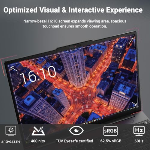 Image of Lenovo ThinkPad T16 Gen 5 Intel Core Ultra 7 355 AI Business Laptop