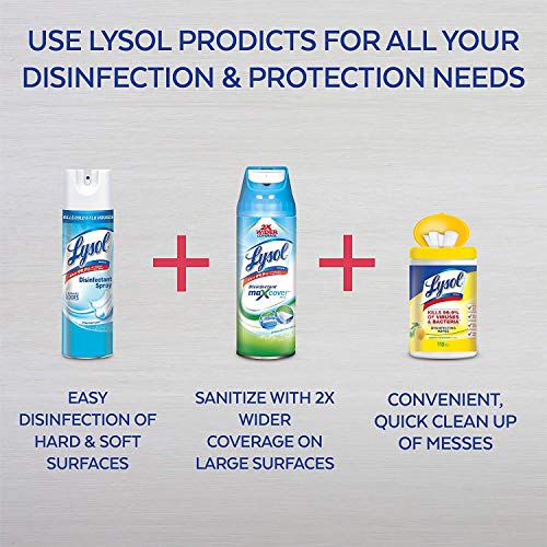 Image of Lysol Disinfectant Spray, Lemon Breeze, 76oz (4X19oz)
