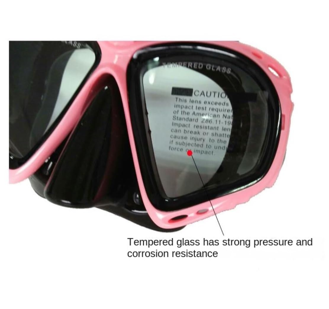 Máscara Snorkel Máscara Buceo Premium Snorkel Set Máscara De Buceo para Adultos Natación Gafas Dry Equipo de Snorkel
