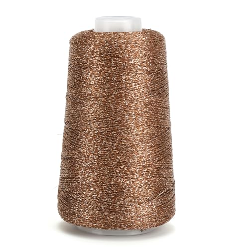 Image of Metallic Crochet Thread, 80g Lurex Yarn for Charms(Bronze)