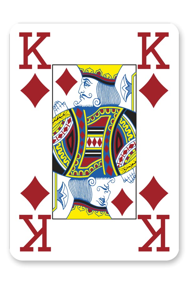 Modiano Poker 4 Jumbo Index Cristallo rot – Bild 6