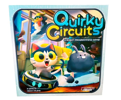 Plaid Hat Games | Quirky Circuits: Penny & Gizmo's Snow Day (2022) | Board Game | Ages 7+ | 2-4 Players | 15-30 Minutes Playing Time, (PH3301) - Image 2