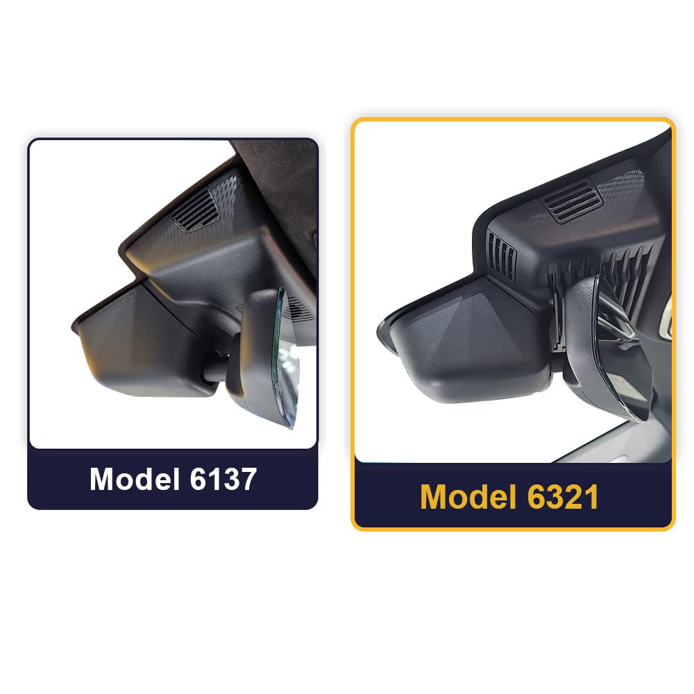 FITCAMX 4K Dash Cam, OEM Look Suitable for 2021-2023 Land Rover Range Rover Velar(Model 6321), 64GB Card, WiFi&APP, 2160P UHD Video, Collision Detection, Loop Recording, G-Sensor, Easy to Operate