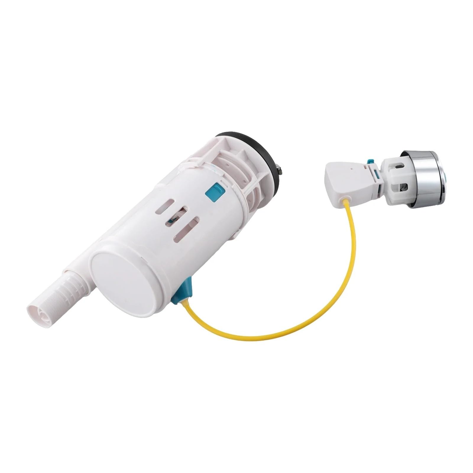 Fluxómetro manual para inodoro Válvula De Drenaje Controlada Por Cable Reparación Inodoros Baño Piezas Descarga Cisterna Fácil Instalación