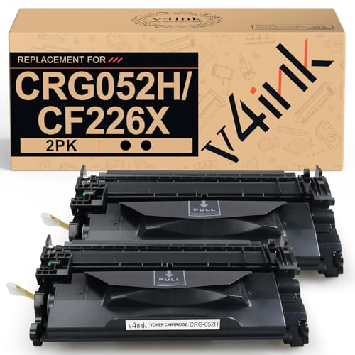 Image of 052H CF226X Compatible for Canon 052H 26X Toner Cartridge 2-Pack High Yield | Black Replacement for Canon 052 052H CF226X Toner Cartridge for MF421dw MF424dw MF426dw MF429dw LBP214dw LBP215dw Printer