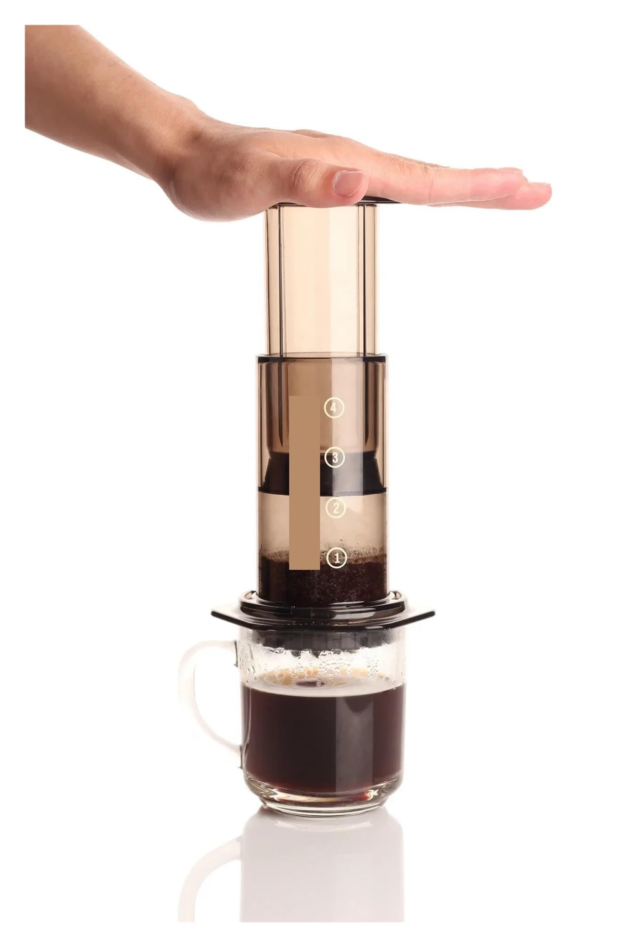 EDEDE Macchina da caffè Espresso Portatile, Macchina for caffè Portatile Macchina for caffè Espresso Air Press Macchina for caffè da Viaggio for Campeggio per Viaggi, Campeggio