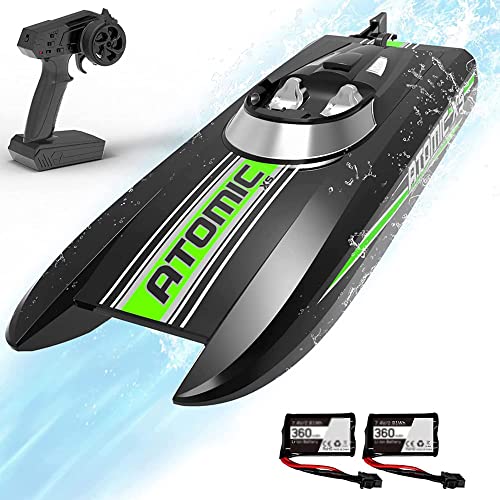 Bateau Télécommandé 20MPH anti-infiltration pour naviguer sans risque de panne