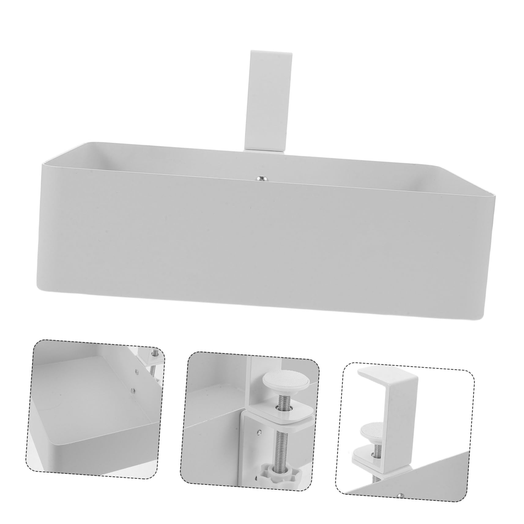 Cestini Portaoggetti Sospesi in Metallo Organizer Per Montare Sullo Scaffale Contenitori Sottolavello Rastrelliera Portaoggetti Da Cucina Nascosti Per Piccoli Spazi