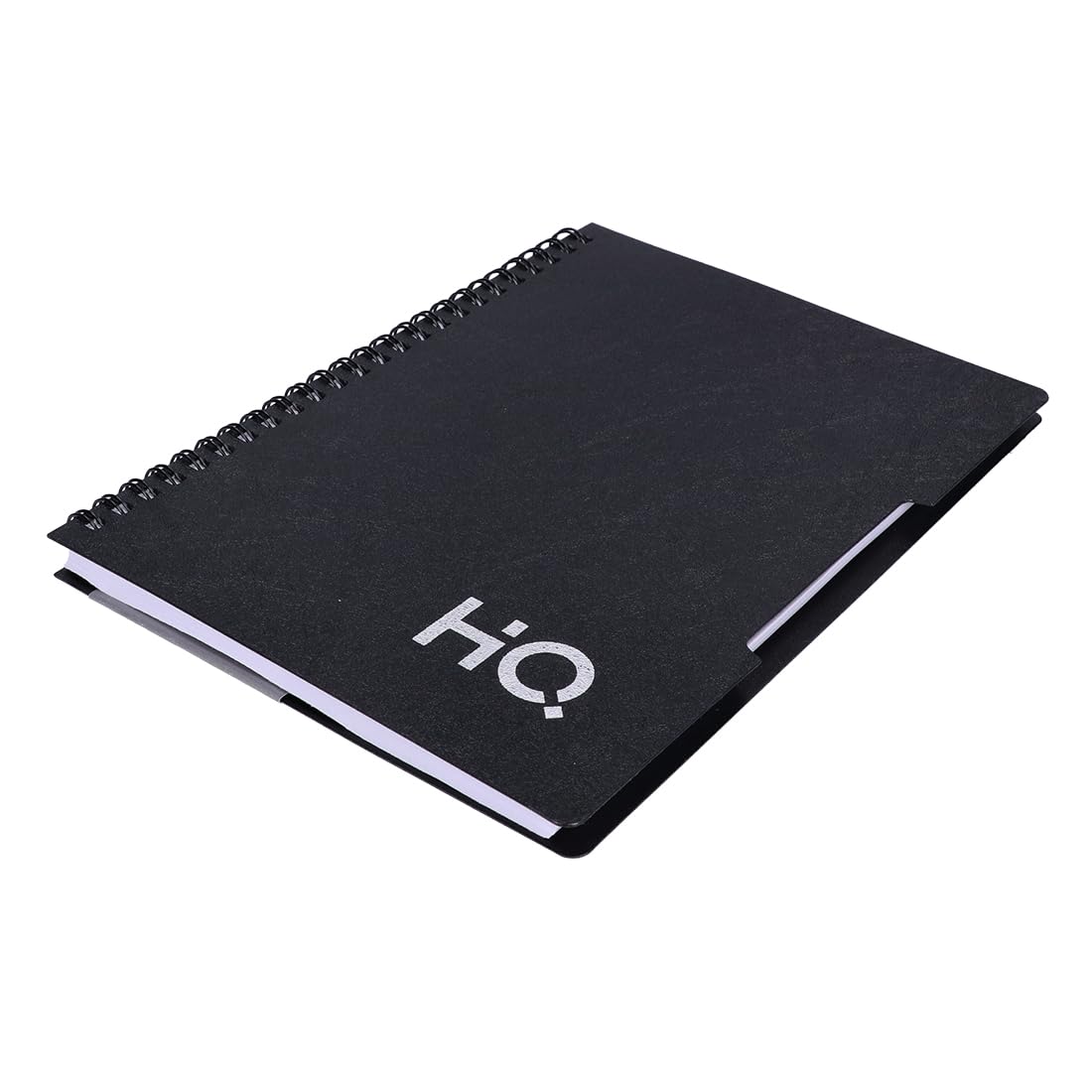 Navneet HQ | Wiro Bound |Single Subject Book |14.8x21 cm |Single Line |160 Pages |Black 2