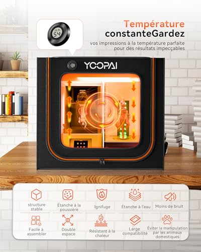 Caisson 3D YOOPAI pour installer vos imprimantes dans un bureau - 3
