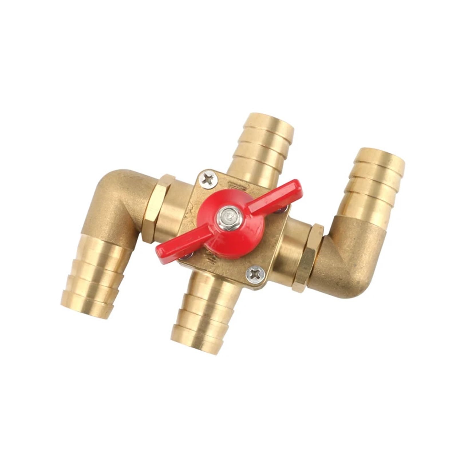 ZHGUIMING Zawór Zawór 4-drogowy Zawór klimatyzacji samochodowej 16mm 19mm Zawór modyfikacji samochodu(H 16mm)