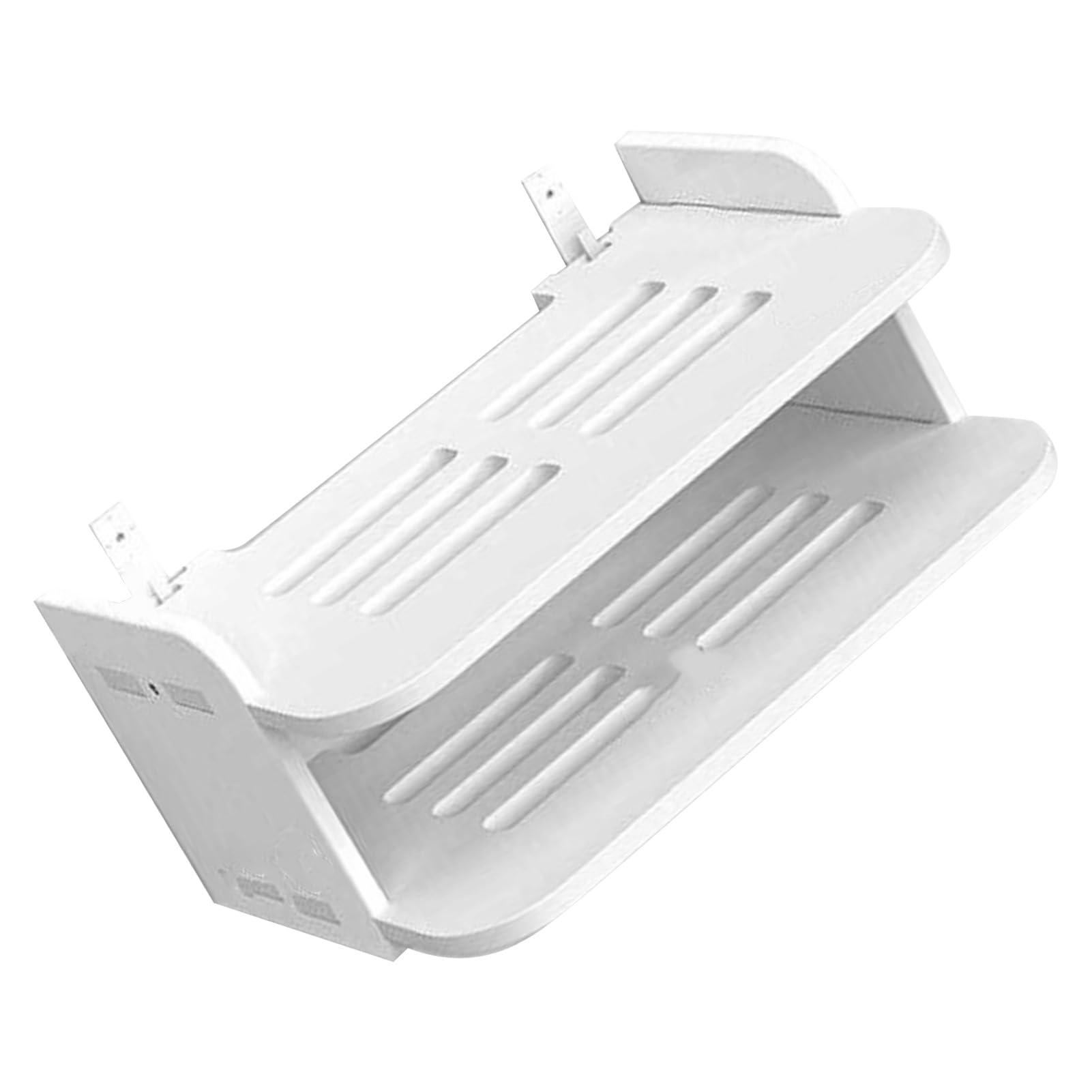 Półka na router, uchwyt ścienny, schowek na WiFi, stojak na dekoder TV, do salonu, sypialni, na akcesoria TV, router WiFi, dekoder TV (30x20cm/11,8x7,9 cala)