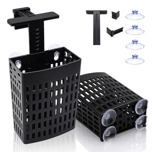 2 PCS Upgraded Aquarium Plant Holder, Adjustable Thickness Height Fish