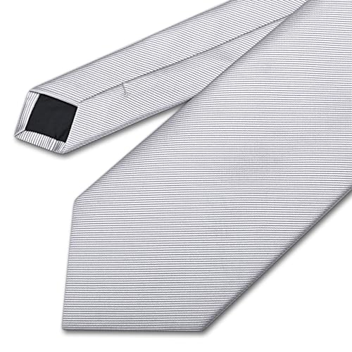 Image of Men's Tie Set with Pocket Square, Cufflinks and Gift Box | 100% microfiber; tie 59 x 3.15 in; square 10 x 10 in; gift box included